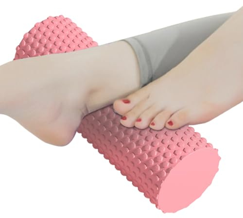 Soft Dot Foam Roller - Foam Roller, Muscle Massage with 11.8 Inch High-Density Design, Back Leg Foot Massager, Pilates Exercise Rollers, Gym Recovery Tool for Full-Body Workout