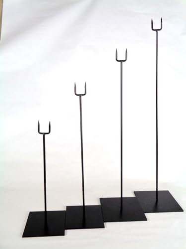 Calaoshop Socle Tout Métal pour masque en bois (32 cm)