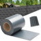 Yakimz Sichtschutzstreifen für doppelstabmatten, 50m x 19cm PVC sichtschutz, inkl.40 clips, Zaunfolie Windschutz blickdicht Windschutz, 450g/m², für gartenzaun Balkon doppelstabmattenzaun, Anthrazit