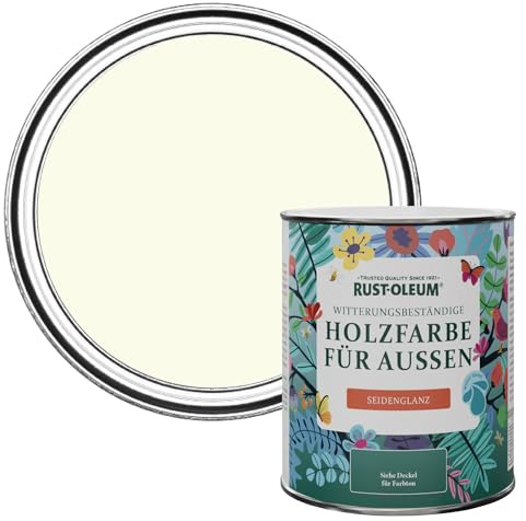 Rust-Oleum Beige Mould-Resistant Garden Paint In Satin Finish - Shortbread 750ml