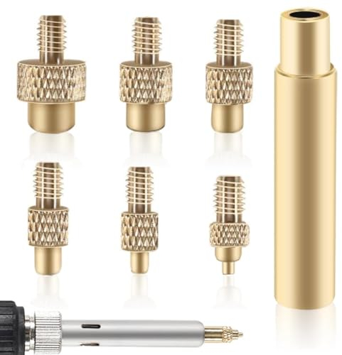 Embouts D'insertion Chauffants Inserts Filetés Laiton Pointes De Fer à Souder Universelle Tailles M2 M2.5 M3 M4 M5 M6 1/4 M8 Écrous Filetés Pour Pièces En Plastique Et Pièces D'imprimante 3D