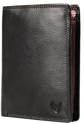 Lavalen avalen Carteras de Piel para Hombre – Monedero de Piel – Cartera Tarjetero – Billetera de Cuero – Wallets for Men – Regalos Originales para Hombre