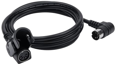 SitzKraft 5 Pin Male to Female Remote Control Extension Cable for Power Recliner Lift Chair, 90° Male Plug, 4.9ft (1.5m), 6-Wire