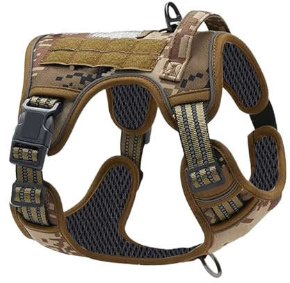 Zunetsutock Pettorina Cani Antistrappo - Pettorina Resistente Riflettente Imbottita, Sicura Regolabile | Accessorio Per Animali Domestici Con Maniglia Controllo Passeggiate Corsa Avventure T