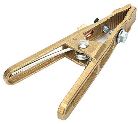 Laiton D'outil D'électrode de Forme de Soudure, Yosoo Matériel en Laiton de 260/300/500A une Pince de Terre de Soudure au Sol de Forme pour la Machine de Soudure (260A)