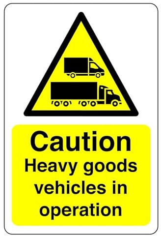 Panneau de signalisation en sens inverse – Aluminium Dibond de 3 mm pour une utilisation en intérieur/extérieur (200 mm x 150 mm) Distance de visualisation de 5 m.