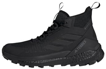 adidas Scarpe da trekking da uomo Terrex Free Hiker 2.0 Gore-Tex, Core Black Core Black Grey Four, 45 1/3 EU