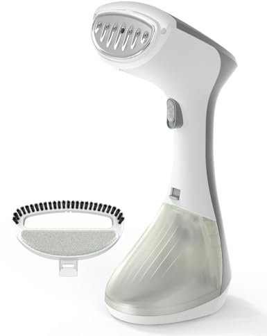 AROEVE Ferro da Stiro Verticale, 1300W Stiravapore Portatile, Serbatoio Grande da 260 ml, 2 Modalità Vapore, Compatto e Portatile per Casa, Ufficio, Viaggi – Rimuovi le Pieghe in Modo Efficiente