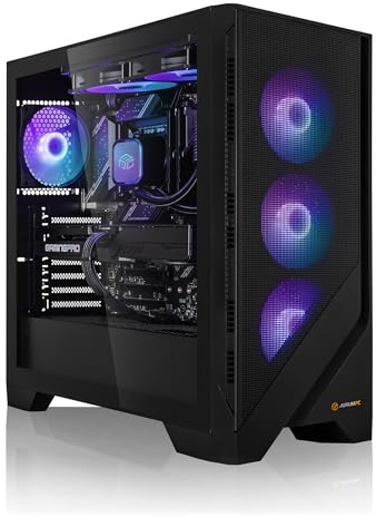 Aurum Gaming PC Ryzen 7 9800X3D • KEIN Betriebssystem • GeForce RTX5070Ti 16GB • 32GB DDR5 • 1000GB M.2 SSD • Wasserkühlung • WLAN • Gamer PC Computer Gaming Rechner