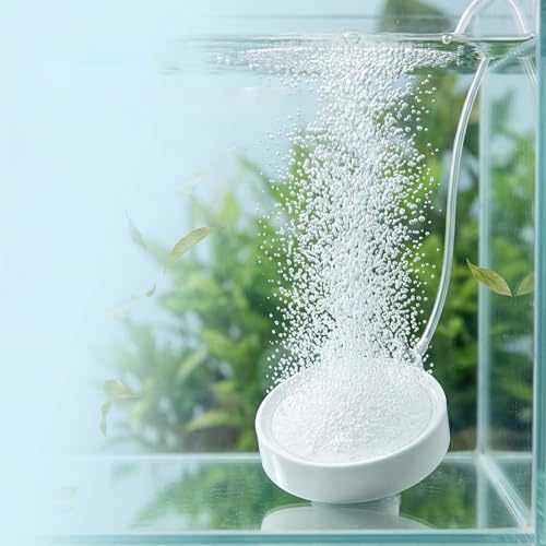 SUAOEO boxtech Nano-Ausströmstein für Aquarien, 50 mm