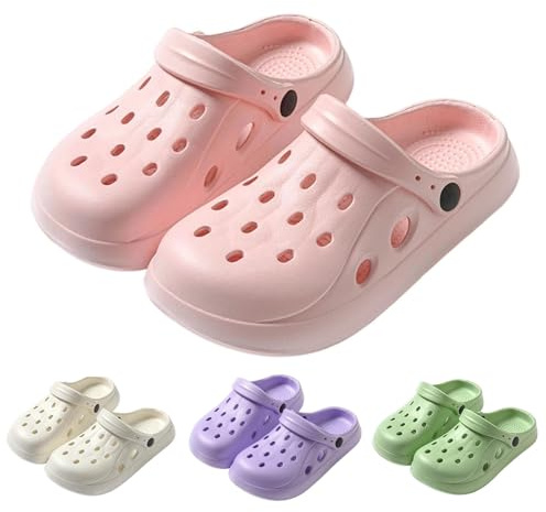 Générique Sabot De Jardin Femme Perforés Chaussures Respirant Antidérapants Confortable Résistant Souple Eva Mules Facile À Mettre Décontracté Occasionnels Quotidiens Intérieur Extérieur Clogs