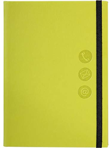 Adressbuch Trend A6 21tlg. 96Seiten Farbe Lindgrün 1 Stück.