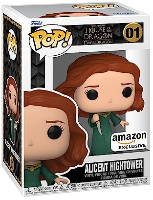 Funko POP! TV: House Of the Dragon - Lady Alicent Hightower - Amazon Exclusive - Collectable Vinyl Figure - Gift Idea - Official Merchandise - Toys for Kids & Adults - TV Fans