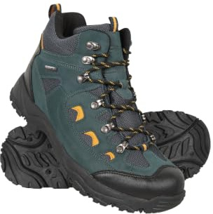 Mountain Warehouse Adventurer Mens Waterproof Hiking Boots Blue 11