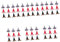 ABOOFAN 63 Stk Weinflasche Hexen Hut Halloween Tischdeko Topper Mini-hexenhüte Aus Filz Mini-weinflaschendeckel Mini-hexenhüte Zum Basteln Stoff Esstisch Weinflaschenverschluss