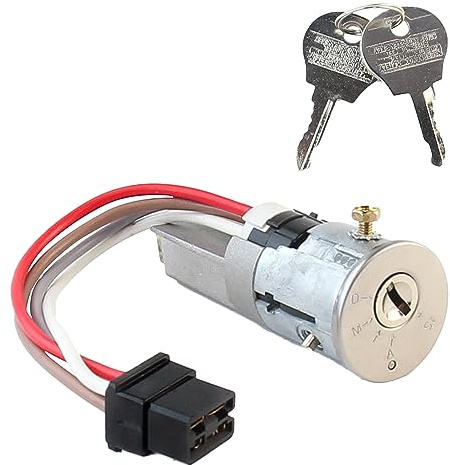 Bloccasterzo compatibile per Renault R4 (4L), R6 e R12 (1961-1992) Blocchetto accensione. Con 2 chiavi| 7701348151| 7701013237