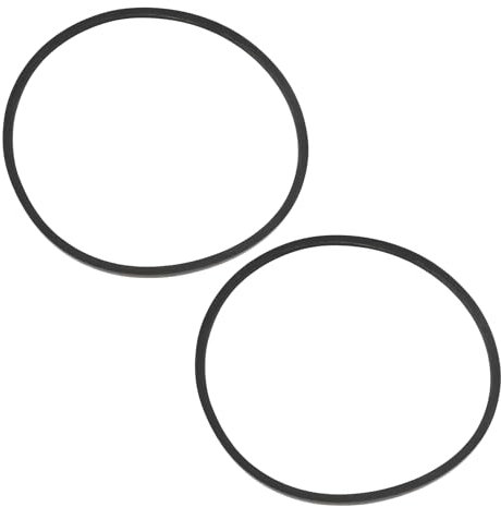 Be In Your Mind 2Pcs K660 K-660 Triangle Drive V-Belt Machine Transmission Rubber Belt Circumference 660mm Width 8mm Thickness 6mm for Drilling Machine Industrial Agricultural Machinery