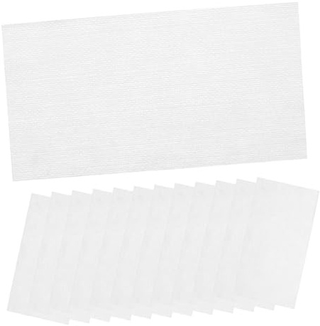 HAMPPLIES 500 Dischetti Cotone Struccanti Riutilizzabili Non Tessuto per Pulizia Viso, 500 Pezzi Bianco, Delicati per Pelli Sensibili, per Routine Quotidiana e Centri Estetici