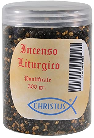 Christus Incenso liturgico 300 gr. Pontificale