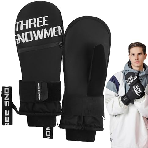 Snowboardhandschuhe Herren - Snowboardhandschuhe Warme Handschuhe | Touchscreen Schneehandschuhe Kaltes Wetter Handschuhe Reithandschuhe Wasserdicht