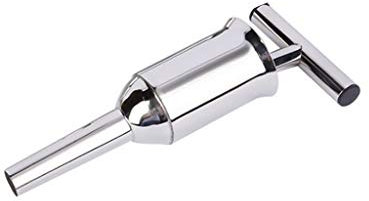 Fabricante de salchichas de acero inoxidable casero de carne jeringa relleno manual