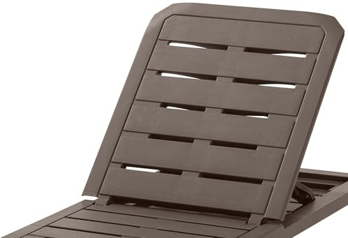RImax Luxurious Garden Sun Lounger/Chaize Lounge, available in 3 colourways - enjoy the best of summer today! (Mocha)