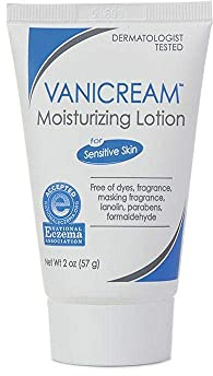 Vanicream Moisturizing Lotion for Sensitive Skin, Fragrance Free, 2 oz 57 g ,