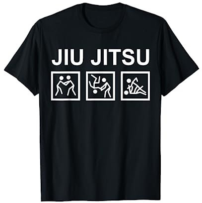Divertente MMA BJJ Arti Marziali Sport Jiu Jitsu Maglietta