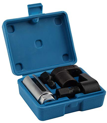 Holdfiturn 5Pcs Oxygen Lambda Sensor 5 * 10 * 13cm Car Repair Kit Professional Socket Wrench Thread Chaser Set for Most Modern Vehicles