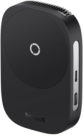 Baseus MagPro II Ultradünner magnetischer Telefonkühler mit RGB-Beleuchtung, Hochleistungs-Lüfter für iPhone & Android, tragbarer Gaming-Kühler mit Telefonständer für PUBG Mobile, Call of Duty usw