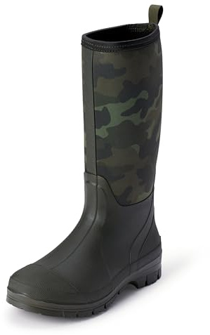 Amazon Essentials Men's Waterproof Neoprene Wellington Boots