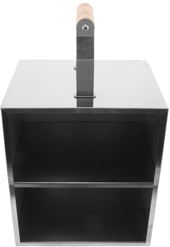 Cabilock Caja Para Carbón De Barbacoa Contenedor Para Carbón Cubo Con Asa Organizador De