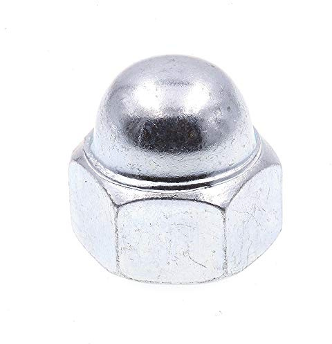 Prime-Line 9077614 Acorn Cap Nuts, 1/2 in.-13, Zinc Plated Steel (25 Pack)