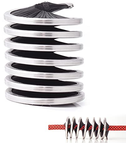 KLYNGTSK Kletternschnur Reinigungsbürste Seil Reinigungsbürste Kletterseilbürste Nylon Kletterseilreiniger Kletterseil Reiniger Reinigungsbürste für Kletterseile