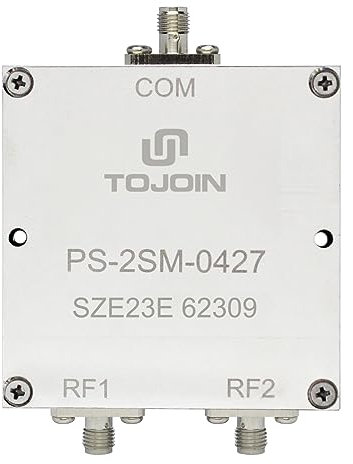 TOJOIN 400-2700MHz Divisore di potenza RF a microstriscia, 2 vie SMA 50 Ohm Microstrip Power Splitter per Système D'Antenne/Radar/Bluetooth/Comunicazioni Senza Fili(PS-2SM-0427)