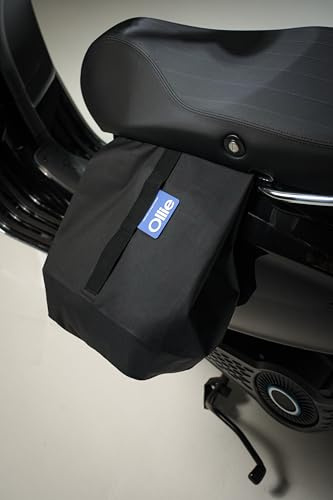 Ollie Bolsa para Casco Scooter y antirrobo/Impermeable para Scooter – Negro