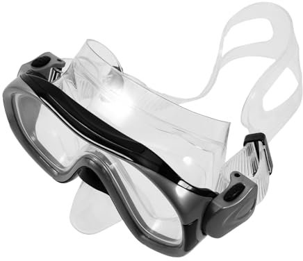 VOSAREA Schwimmbrille für Anpassbare Schwimmmaske mit UV Schutz für Teenager und Passform für Sicheres Schwimmen mit Nasenschutz für Pool und Strand