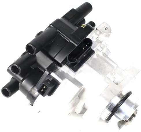 Bildistributör Elektronisk Komplett tändfördelare med rotorlock Passar Dodge 2.5L 1995 1996 1997 1998 1999 2000 T5T572 Tändningsdistributör