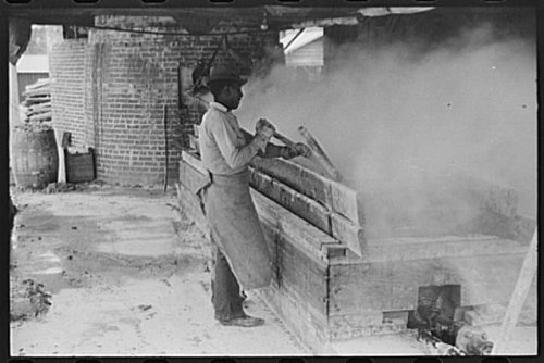 HistoricalFindings Photo: Turpentine Works,Statesboro,Georgia,GA,Bulloch County,Farm Security Admin,FSA,7