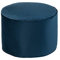 Loft 25 Runder Sitzsack Fußhocker | Innenbereich Pouf Wohnbereich sitzpuff Bein Erholung | Ergonomisches Design Pouffe | bequem Puff hocker & langlebig Pouf sitzkissen | sitzpouf 32×45 cm (Pazifik)
