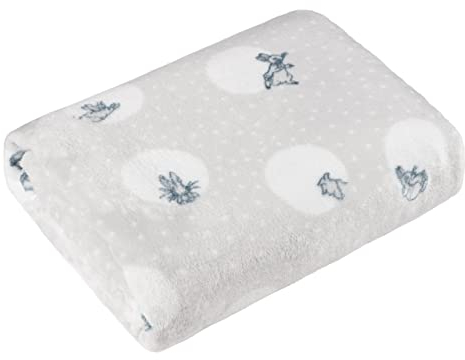 Peter Rabbit TM Spot Me Bedruckte Fleece-Decke