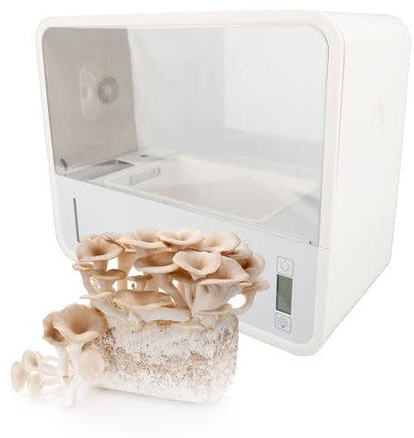 JODAIS Kit de Culture de Champignons Intelligent, kit de Culture de Champignons monotub, Sac de Culture de Champignons d'intérieur, Tente de Culture de Champignons avec lumière de Croissance,