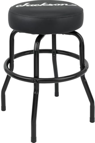 Jackson Barhocker, 61 cm, Logo, Schwarz