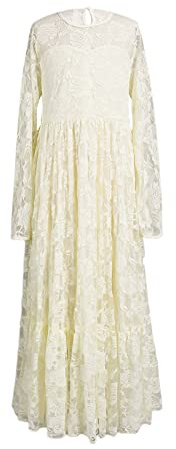 Generisch Pantalones con cadena para niños, vestido de encaje, vestido de princesa, corbata, cinturón, elegante, largo, vestido de dama de honor, vestido de patinadora para niñas, Wh2., 7-8 Años