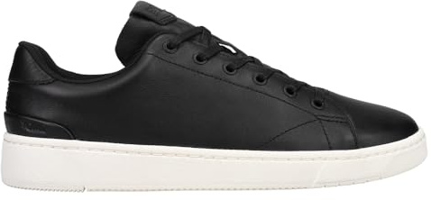 TOMS Mens Trvl Lite 2.0 Low Sneaker, Black Leather, 7.5 UK