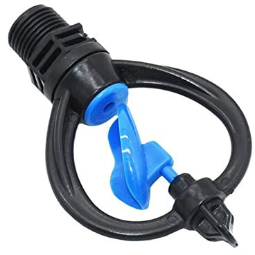 MGRAS 5pcs 1/2 Irrigation for 360 degrés Irrigation Automatique Rotary Busled Sprinkler Sprinkler Sprinkler Arroseurs de Jardin