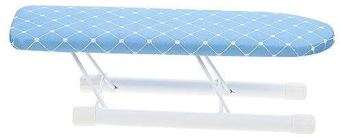 HOMSFOU Stiramaniche Asse Stiro Manica Stiro Sgabello Stiratura Tavolo Pressante Supporto Stiro Tavolo Pieghevole Piccolo Tavolo Portatile Viaggio Mini Ferro Pieghevole Tavolo Assi Di