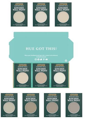 Rust-Oleum Kitchen Wall Paint in Matt Finish – Restful Neutrals Tester Box