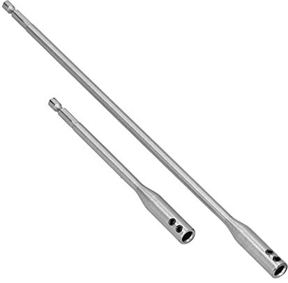 Prolunga per Punta Trapano con Codolo Esagonale Rapido 1/4 Pollici, Dimensioni 150 Mm 300 Mm per Punte a Forcella Punte a Coclea Punte a Vite