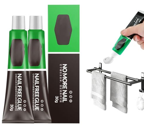 Colle Tout Usage Mastic Adhésif Sans Clous, Super Adhésive Universelle, Imperméable